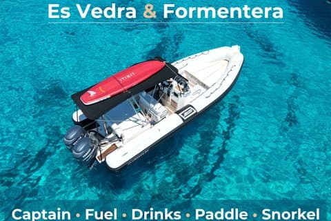 Bootstour nach Es Vedrá und Formentera mit geheimen Zwischenstopps