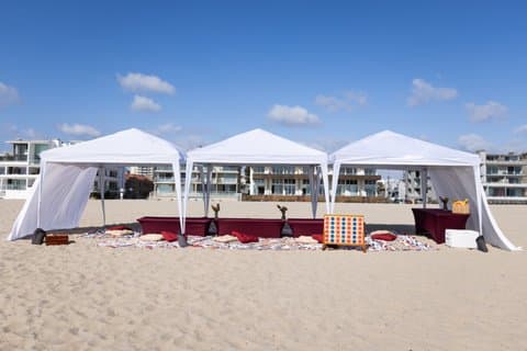 Beduin Luxury Beach Lounge upplevelse i Los Angeles