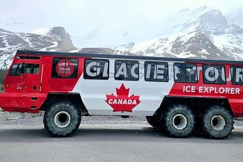 Columbia Icefield and Skywalk Tour from Calgary Canmore