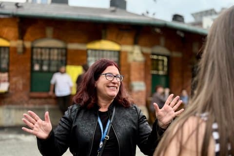 Krakow Kazimierz marknadsprovning och kommunistisk barupplevelse