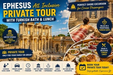 Ephesus and Artemis Tour with Lunch
