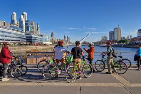 Fahrradtour in der Innenstadt von Buenos Aires & Mate-Verkostung