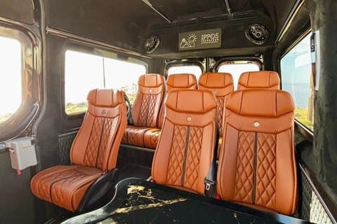 Lyx Mercedes Sprinter Transfer i Mykonos