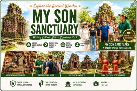 My Son Sanctuary Tour fra Da Nang/Hoi An – Privat og gruppe