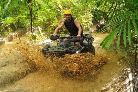 Aventure ultime de VTT d'adrénaline et de rafting en eau vive