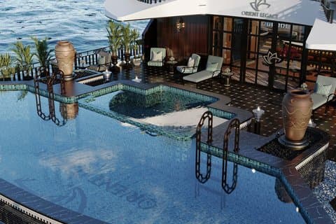 6 STAR SERVICE - ORIENT LEGACY CRUISE going to Lan Ha Bay