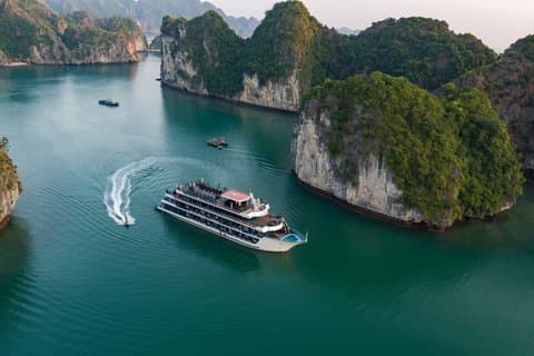 Doris 5-stjerners cruise 2 dager 1 natt Halong – Lan Ha Bay