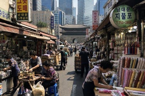 Namdaemun Market Walking Tour Korean Culture and People