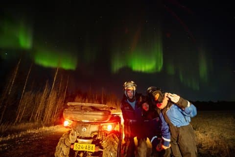 Aurora Hunt por ATV - Rovaniemi