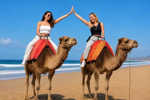Private Luxury Tangier Tour:Camel Ride & khasba & medina & Sok 4H