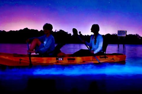 Merritt Island Biolumineszentes Nachtglühkajak und SUP Tour