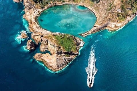 Vila Franca Islet: 0% Carbon Biologist Guided e-Boat Tour