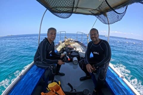 Plongée en bateau Excursion en deux plongées sur l'île d'Olango à Cebu