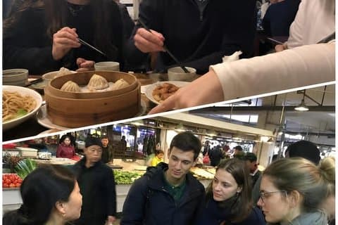 Autentisk Shanghai Food Tour med tur eller sykling
