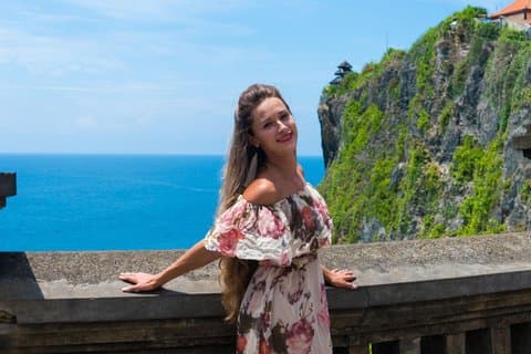 Södra Bali privat tur med Uluwatu Temple Kecak Dance
