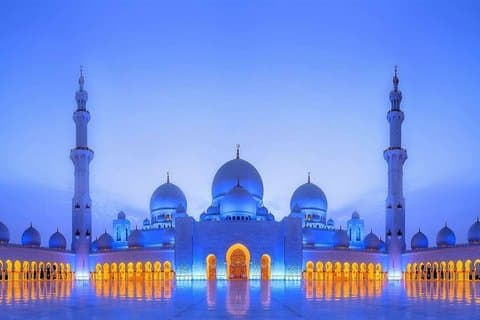 Sjeik Zayed Grand Moskee met Dubai Desert Safari Tour
