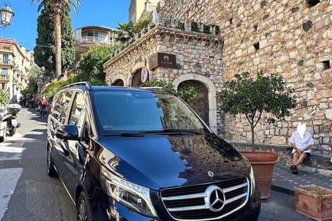 Privétransfer van Taormina naar Cefalù