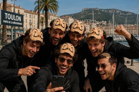 Escape Game en Extérieur thème Braquage En Equipe à Toulon