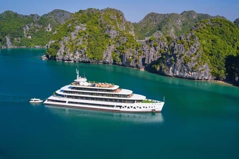 Croisière Elite des Mers de la Baie d'Halong 2 jours 1 nuit Premium