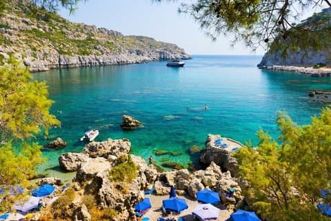 Full dag cruise tur til Rhodos Island med lunsj