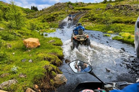 Twin Peaks ATV Iceland Adventure from Reykjavik