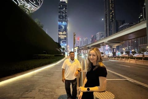 Dubai Night Evening City Lights Tour med overføring