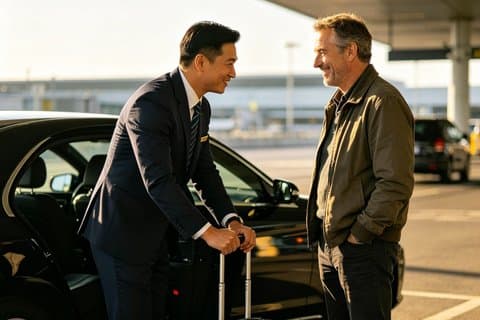 Privétransfer JFK ⇄ LGA/EWR Luchthaven tot 6pax