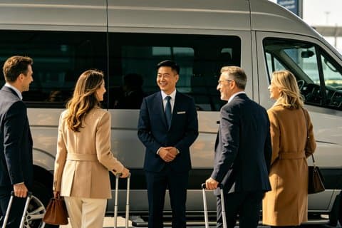 JFK/LGA/EWR to Manhattan Private Transfer - Up to 14 Pax