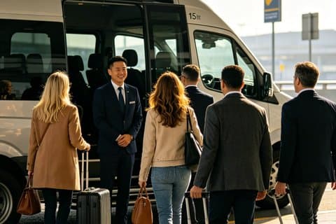 プライベートJFKからニューアーク/LGA空港への送迎–14名様まで