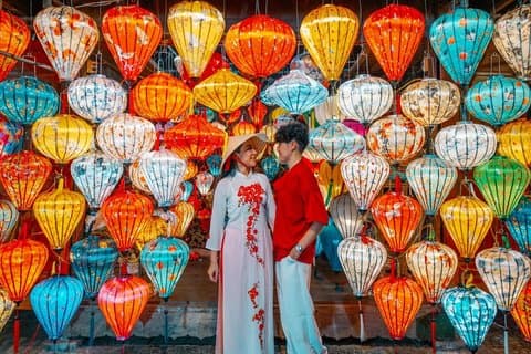 Hoi An An Ancient Town Privat fotografering