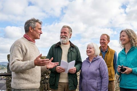 Privé middeleeuwse erfgoedwandeling in Conwy