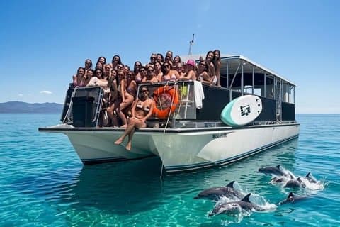 Charter privato : Shell Island Snorkeling & Dolphin Adventure