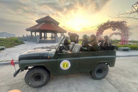 Cat Ba Sunset Jeep Tour Trek And Cave Exploration