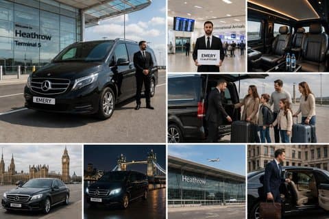Privé one-way autotransfer van Heathrow naar het centrum van Londen