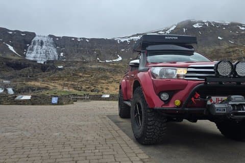 Private Superjeep Tour Dynjandi Waterfall Scenic Drive
