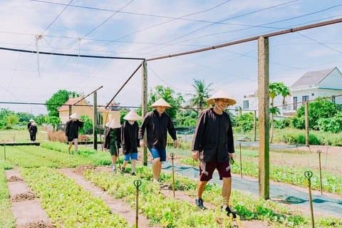 Hoi An Tra Que Village Farming Esperienza di cucina e massaggi