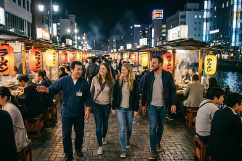Hakata Ramen e Motsunabe Food Tour Privado com Guia Licenciado