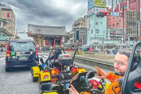 Tokyo Oldtown e Skytree Go Kart Tour saindo de Nihonbashi