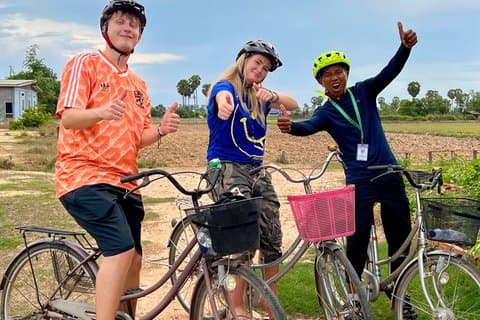 Siem Reap; Private Countryside, Sunset, Bike Tours & Picnic