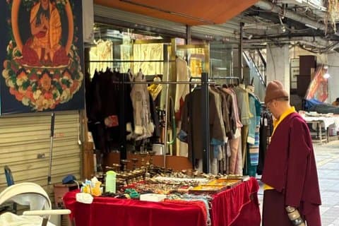 Hidden Tibetan Quarter Chengdu Süßer Tee und lokale Kultur Spaziergang