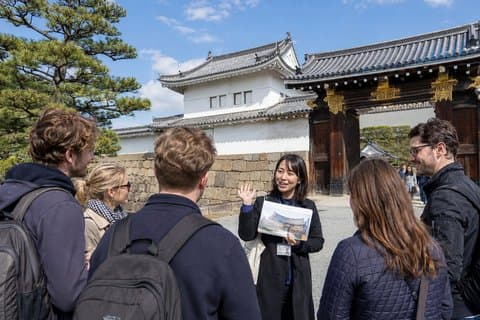 Wandeltocht Nijo Castle Ontdek Kyoto