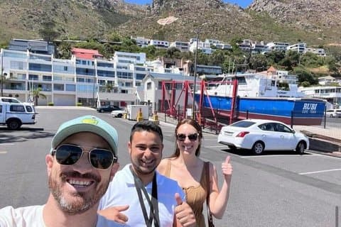 Hermanus Walviskustpinguïns en wijn