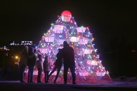 Holiday Lights Bus Tour from St Johns to Port de Grave