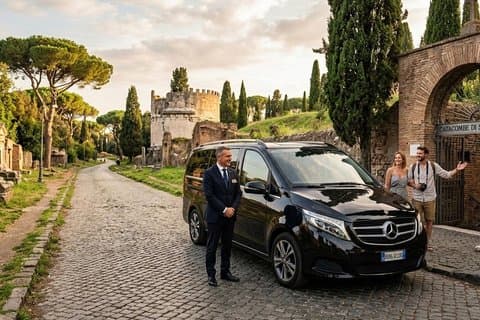 Ancient Rome and Catacombs with Private Driver Tour