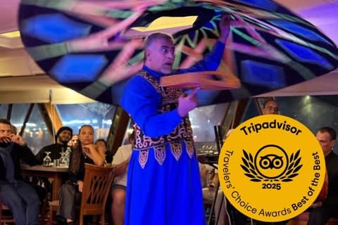 Kairo Nil Dinner Cruise bei Sonnenuntergang oder Nacht mit Live-Show
