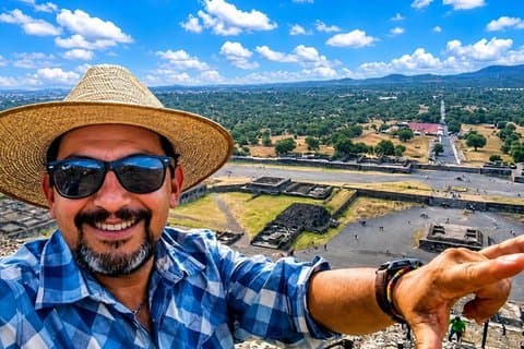 Privat tur: Teotihuacan og Centro Historico