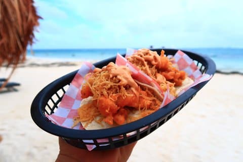 Puerto Morelos Tacos and Town Visit with Transportation