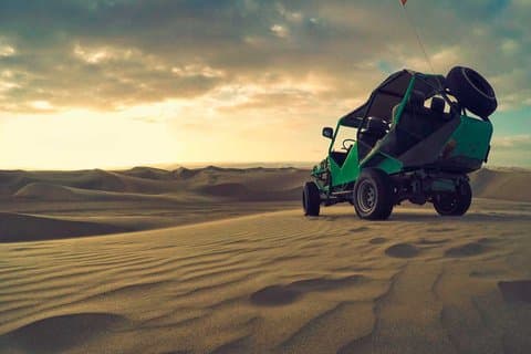From Huacachina Buggies and Sandboarding 2 Hours