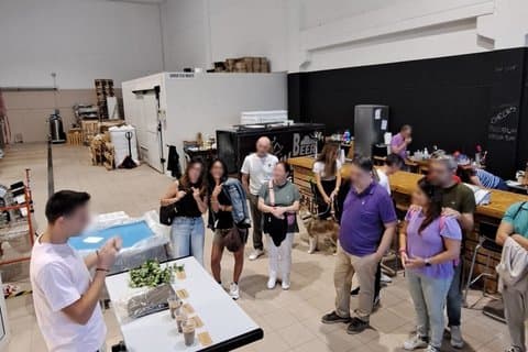 Visite de la brasserie en petits lots du lac de Garde et dégustation de 4 bières