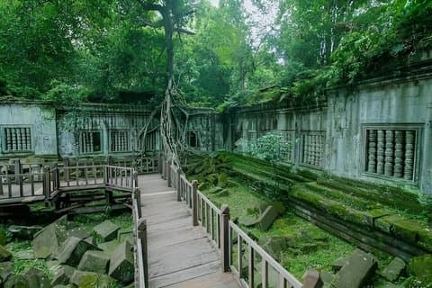 "Hidden Treasures: Beng Mealea och Sambor Prei Kuk Temple-turnéer